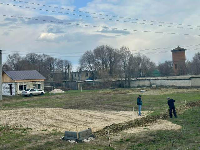 В ТОС «Крупозавод» обновляют футбольное поле!
