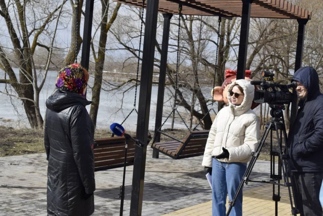 Сквер «Мостовая Слобода» на экранах всей страны! 