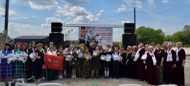 В Ульяновске прошел Фестиваль патриотической песни #РЕФРЕН! 