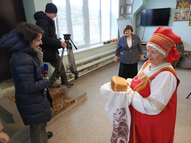 И снова в гостях у ТОС Майнского района побывали репортеры «ВГТРК Волга», города Ульяновска!