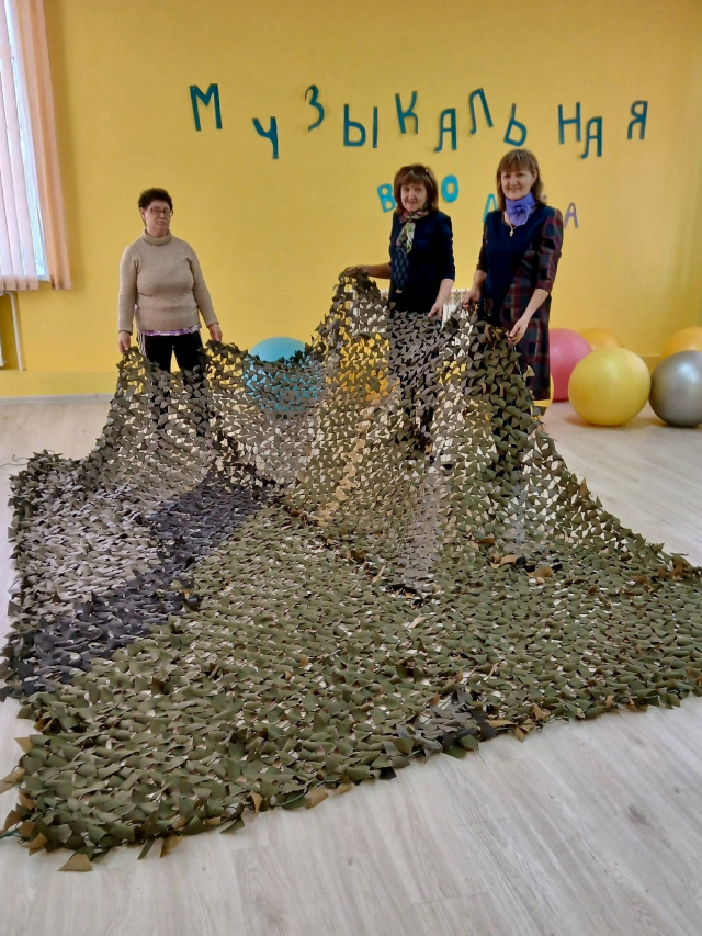 ТОС «Дачный» активно помогает фронту! 