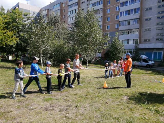 Ассоциация ТОС Ульяновской области намерена участвовать в конкурсе Фонда президентских грантов с несколькими проектами На фото: лето во дворе ТОС имени Шолмова.