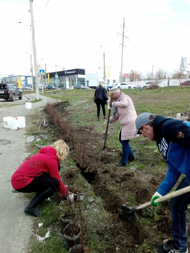 В ТОС &quot;Мостовая Слобода&quot; появился сквер Победы